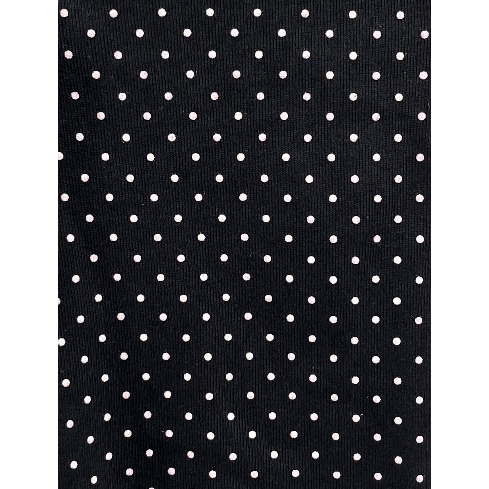 Koala Baby Girl's Size 3 Months Black & White Polka Dot Onesie