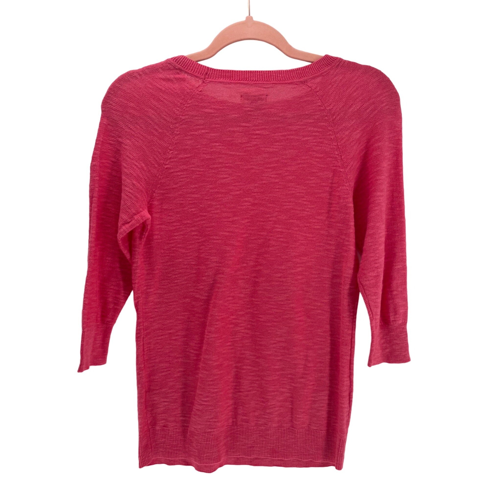 NWOT Sonoma Lifestyle Women’s PXS Pink Crew Neck Sweater