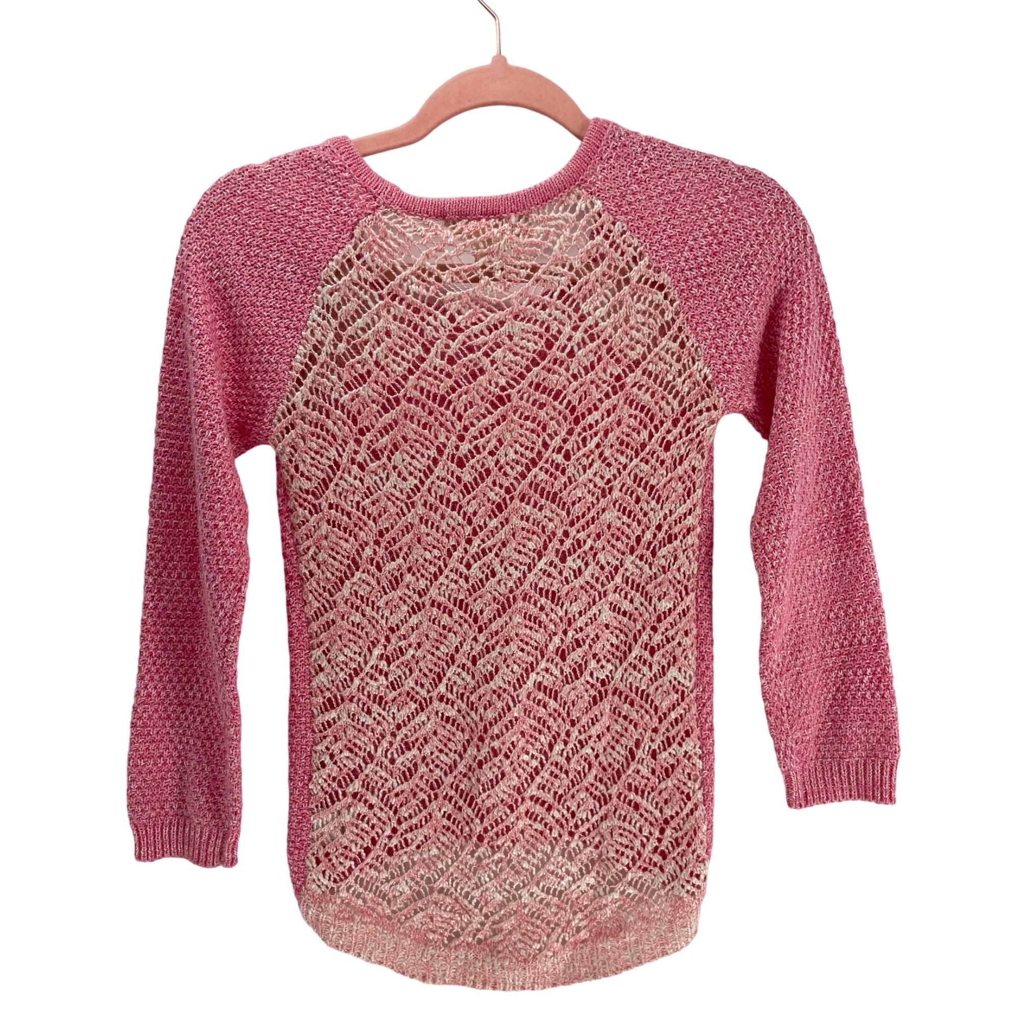 Pink Republic Girl’s 10/12 Pink Crew Neck Sweater