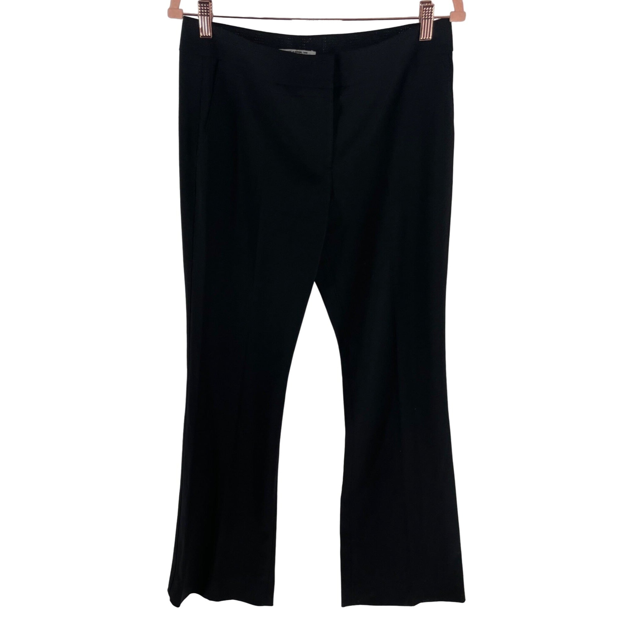 Kaufman Franco Women's Size 8/44 Black Flared Dress Pants