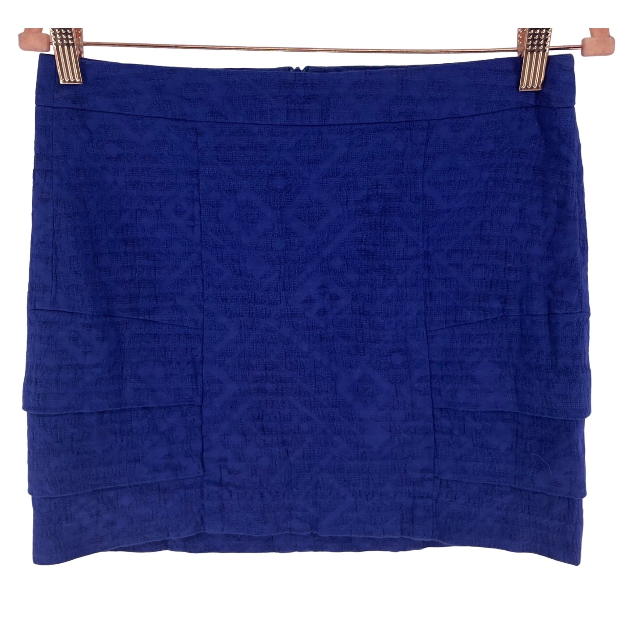 Trina Turk Los Angeles Women's Size 4 Cobalt Blue Mini Skirt