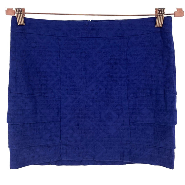 Trina Turk Los Angeles Women's Size 4 Cobalt Blue Mini Skirt