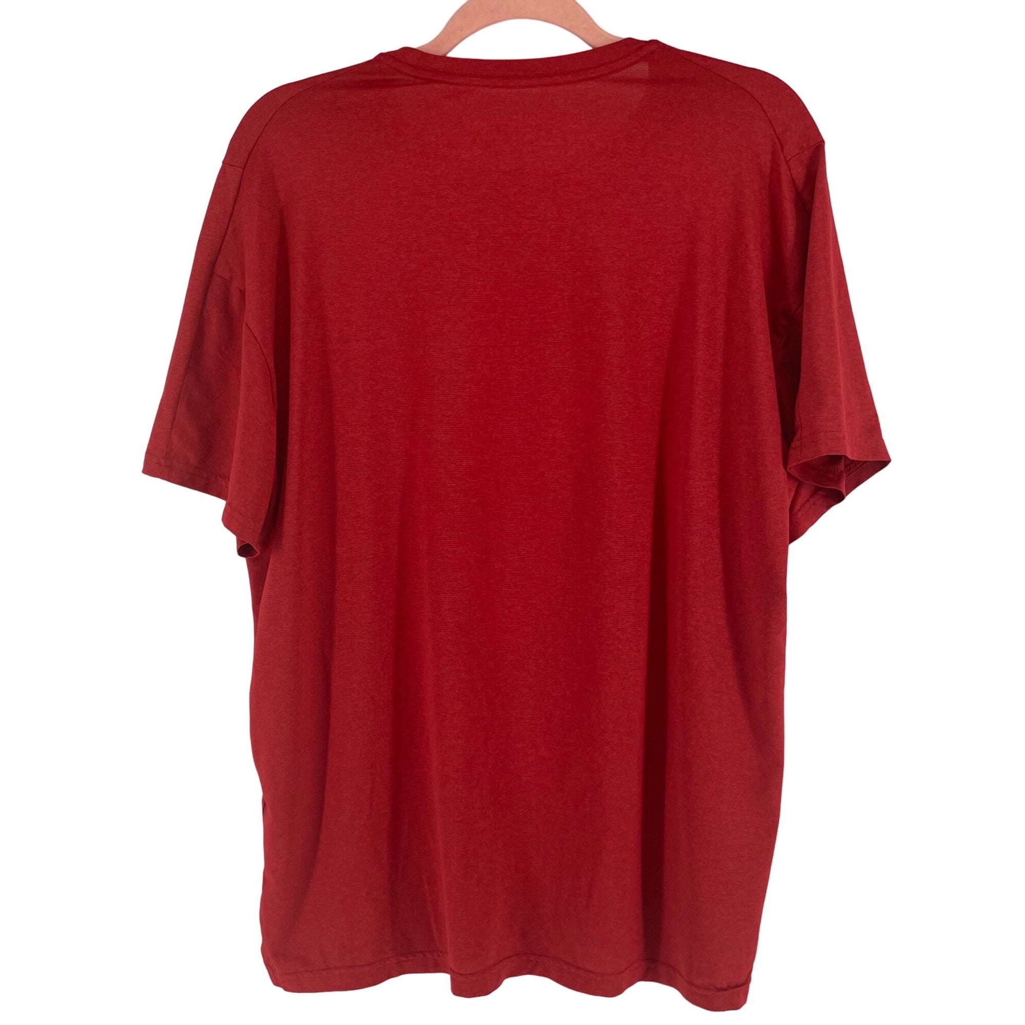 Nike Pro Dri-Fit Men's Size Large Red Crew Neck T-Shirt