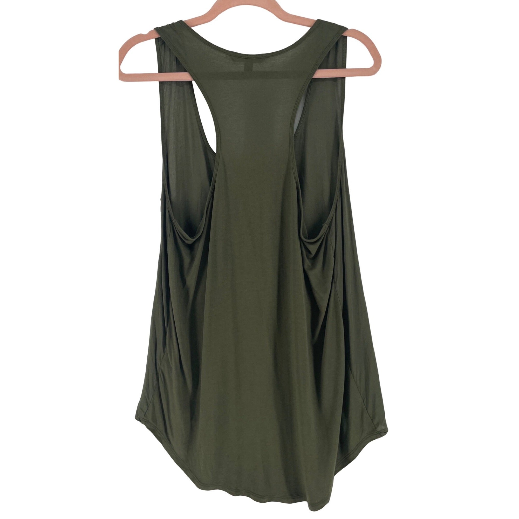 Banana Republic Women's Size Large Khaki/Olive Green Tank Top