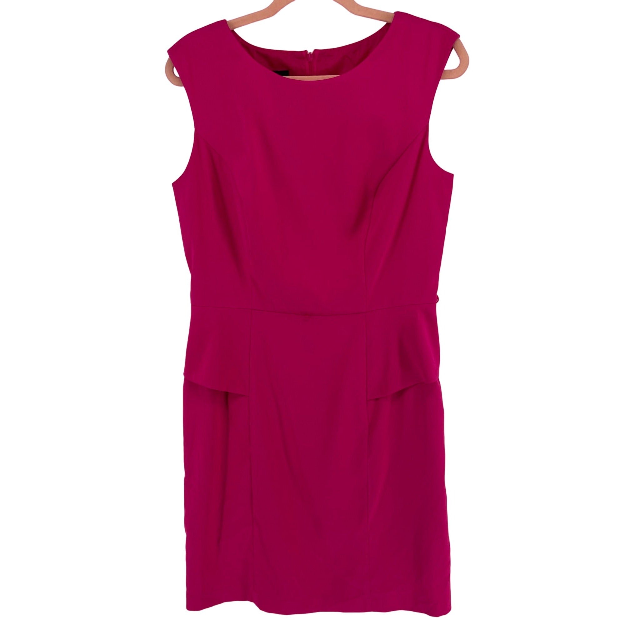 AGB Dress Women's Size 12 Fuchsia Pink Sleeveless Shift Dress