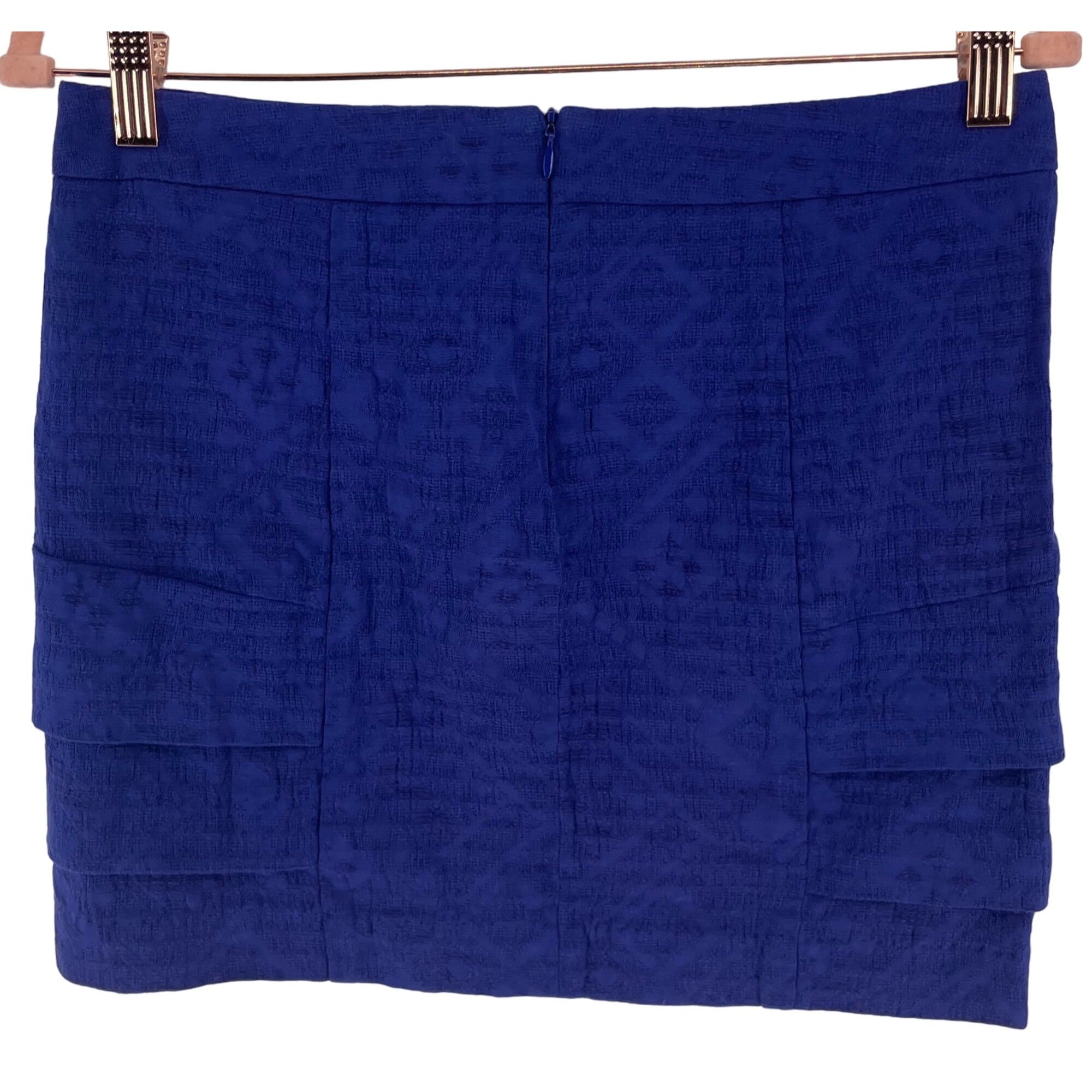 Trina Turk Los Angeles Women's Size 4 Cobalt Blue Mini Skirt