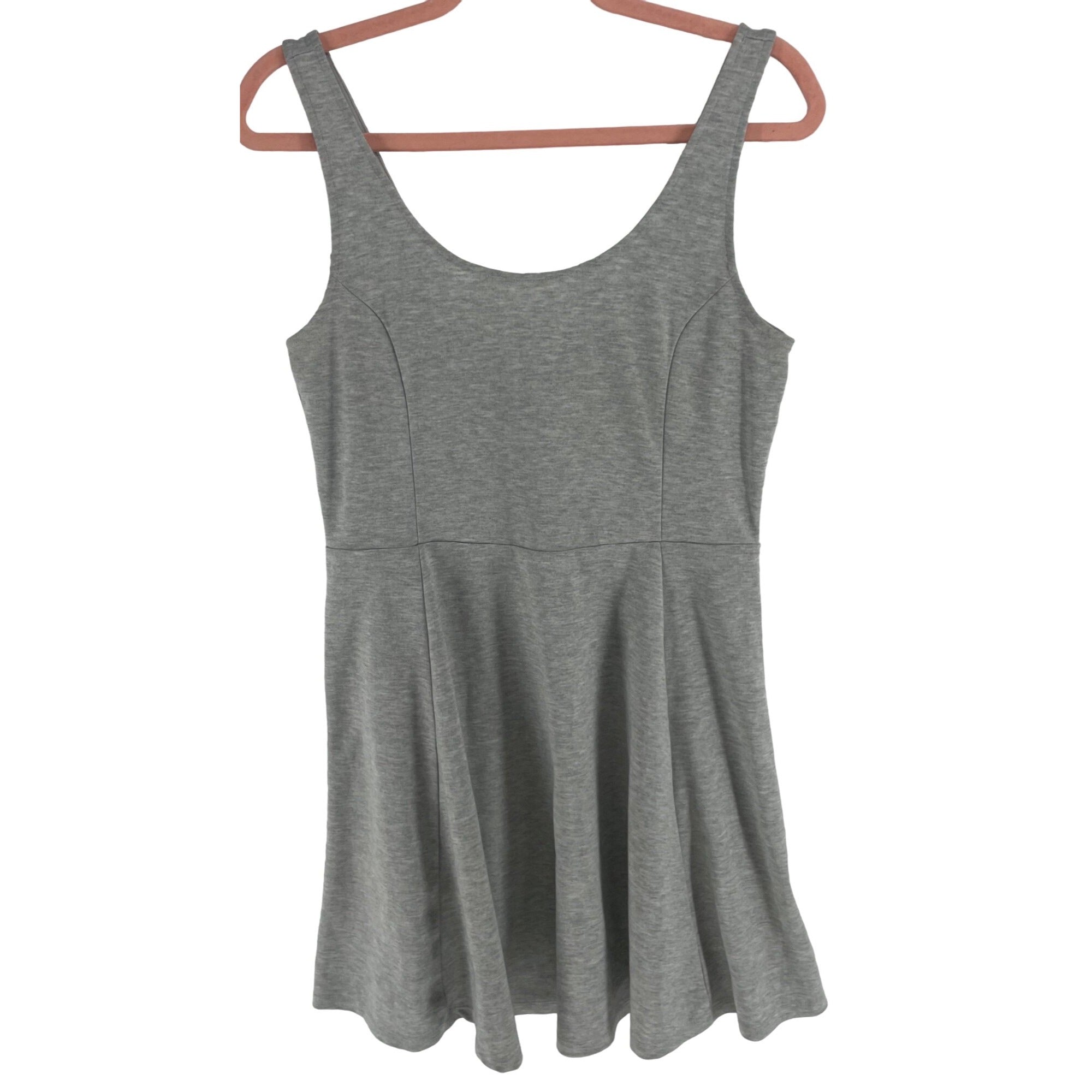 H&M Women's Size 12 Grey A-Line Tank Top Dress