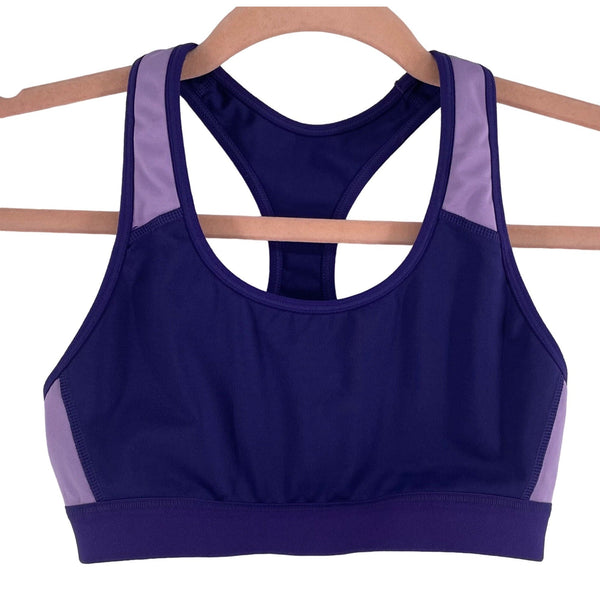 Women's Size Small Two-Tone Purple Sports Bra