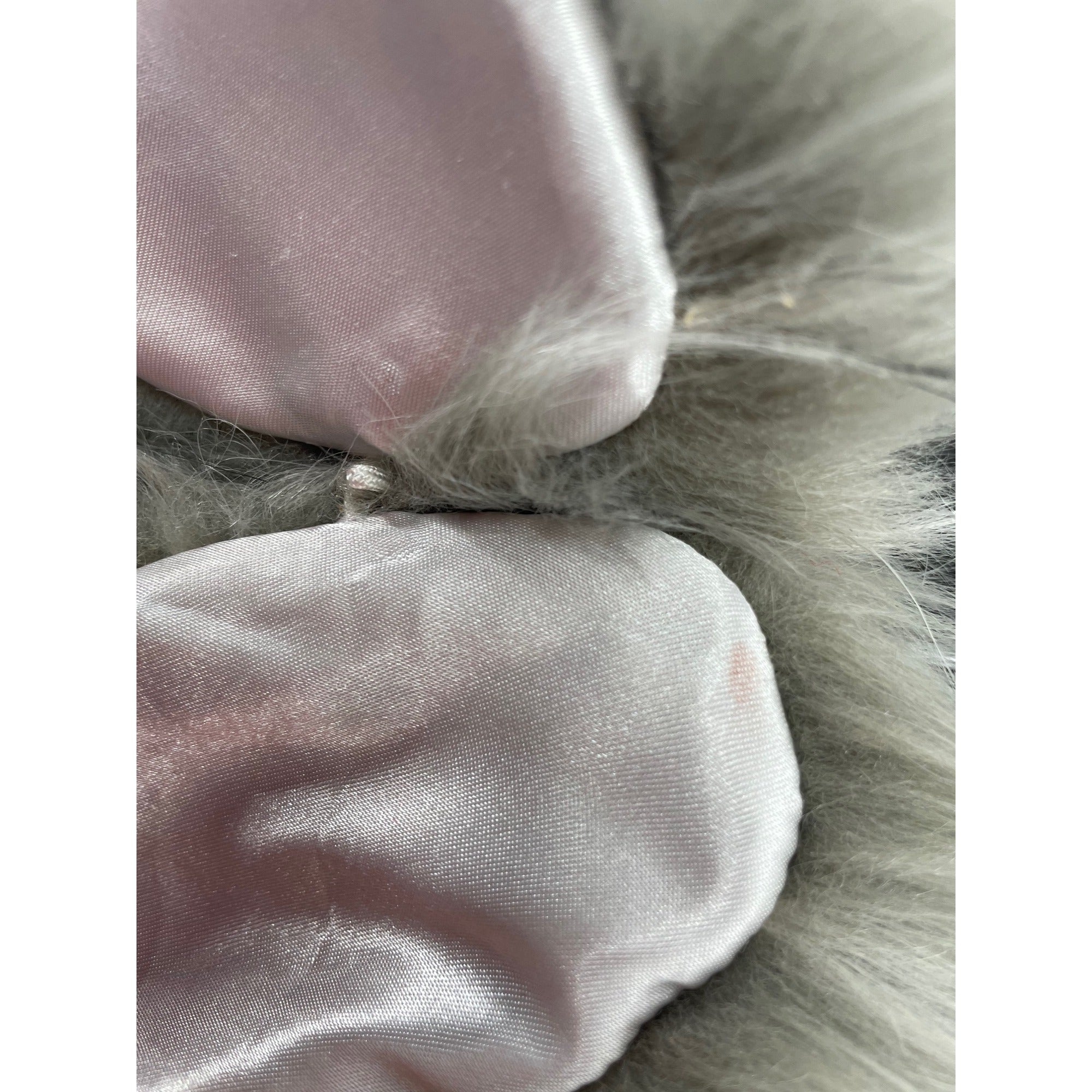 Women's Faux Fur Grey Collar Scarf