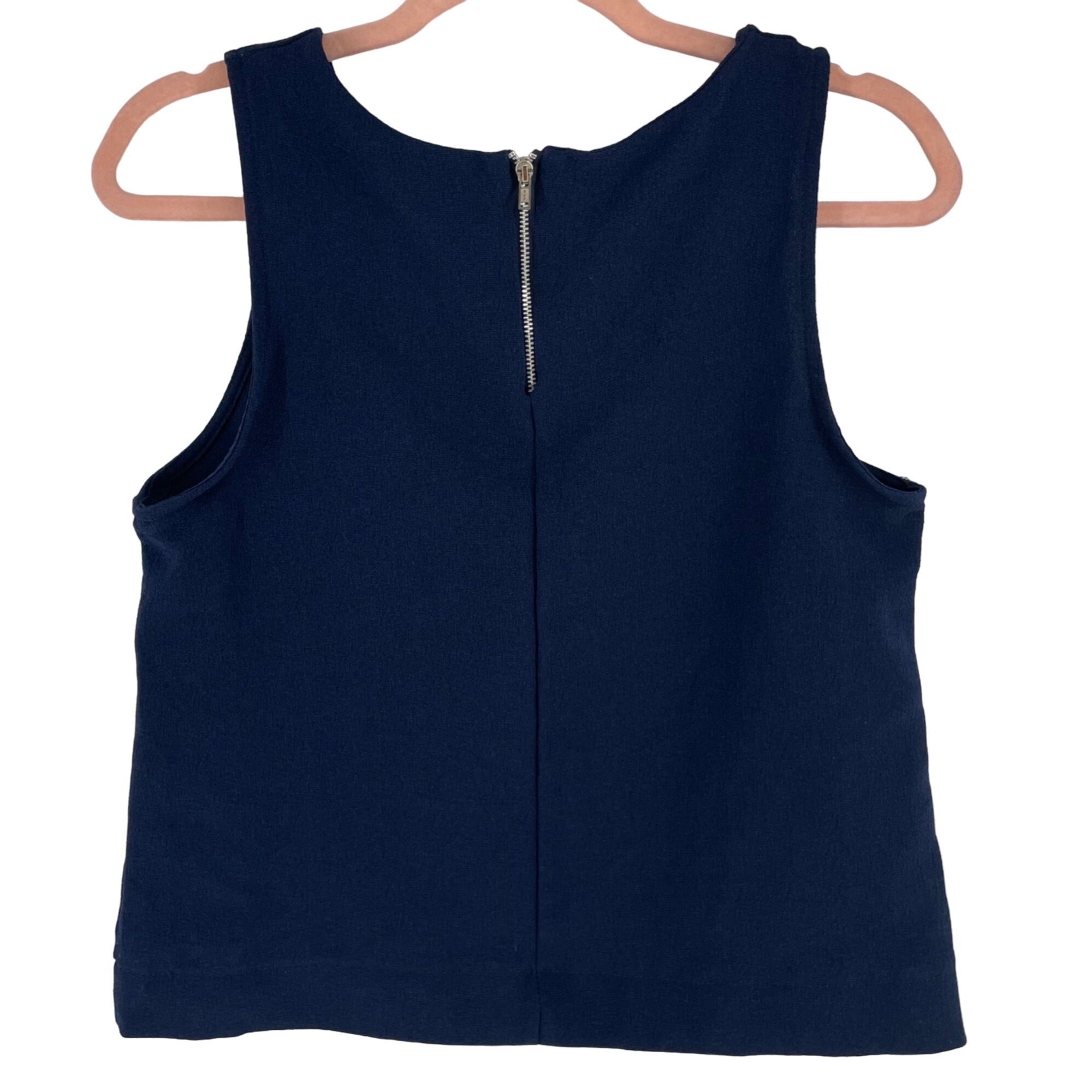 Paraphrase Women's Size Small Navy Business Casual Tank Top Blouse