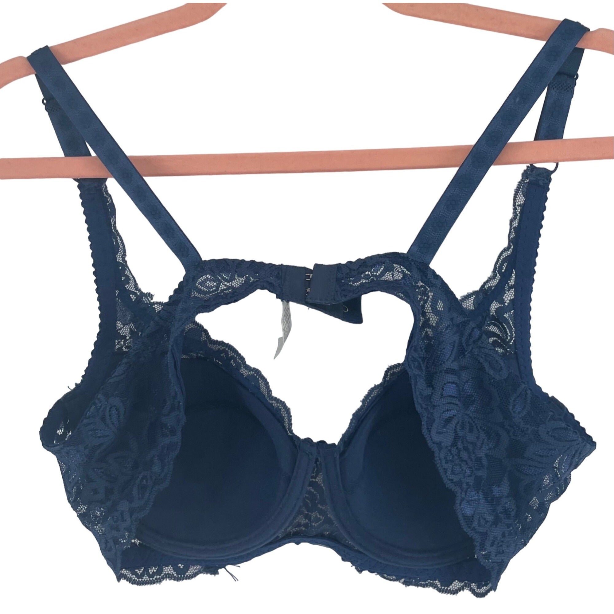 NWOT Women's Size XL Blue Lace Bra