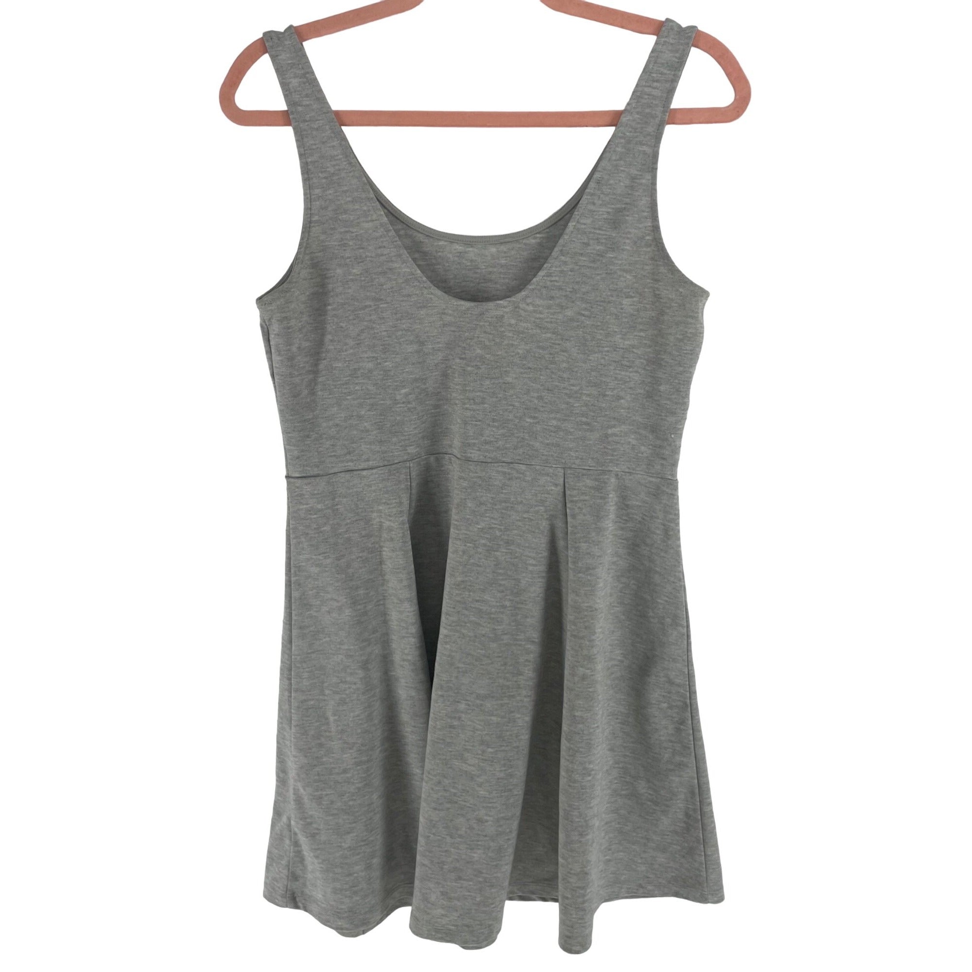 H&M Women's Size 12 Grey A-Line Tank Top Dress