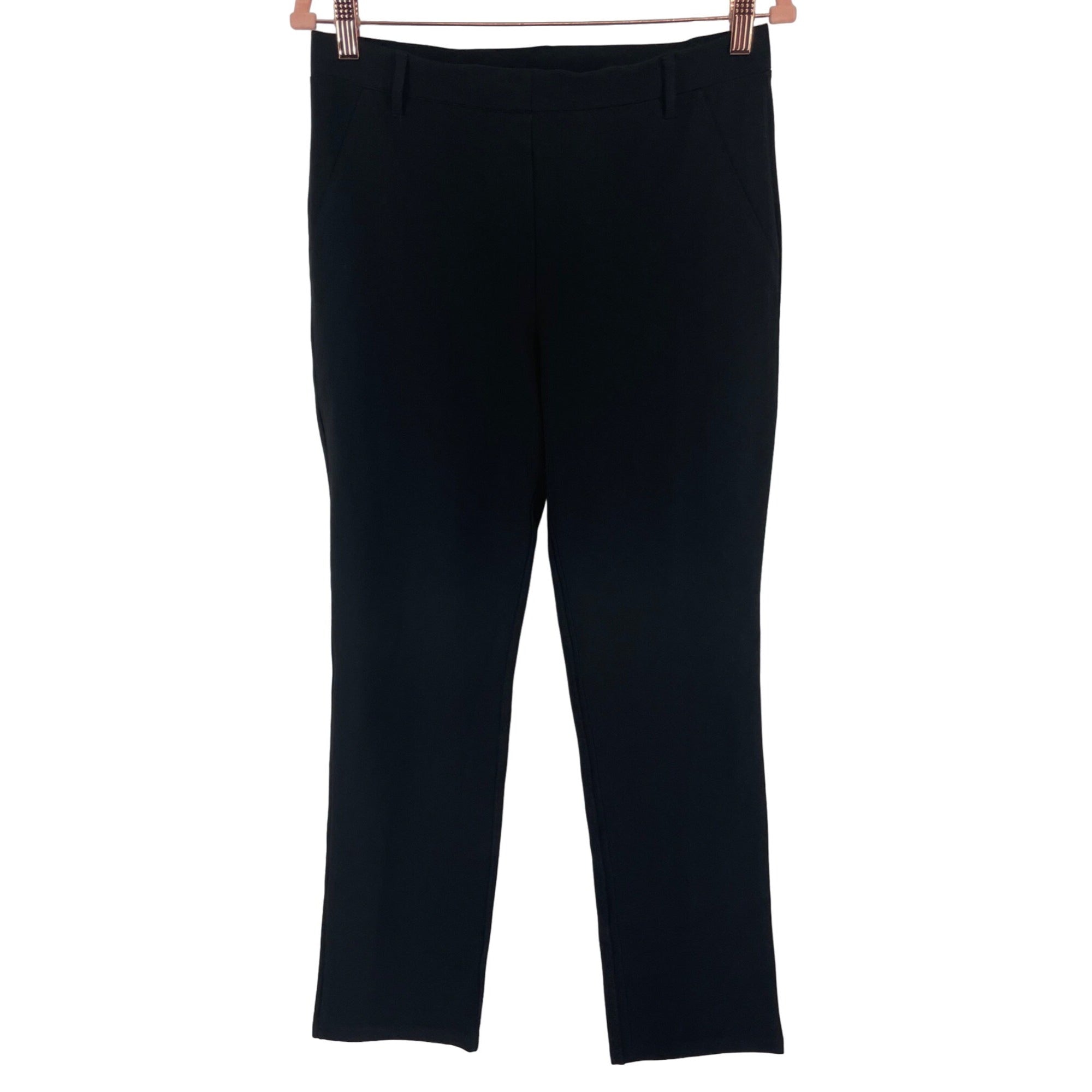 Quince Women's Size Medium Black Straight-Leg Dress Pants