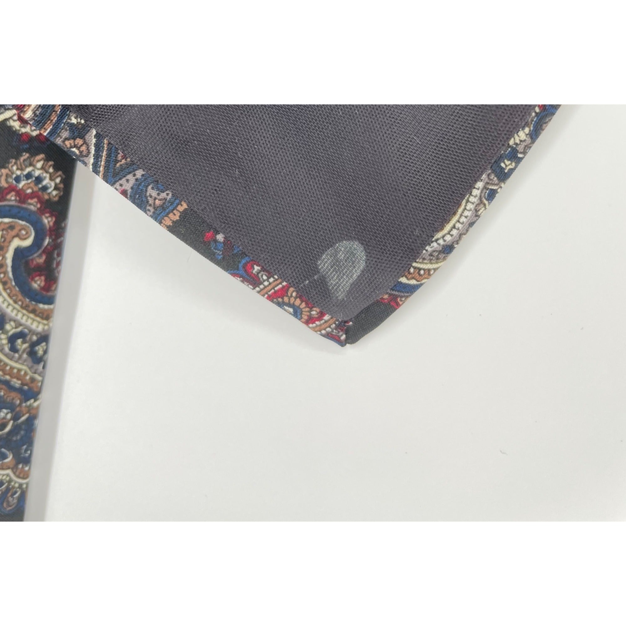 The American Edition Men's Black, Navy & Maroon Paisley Dress Tie