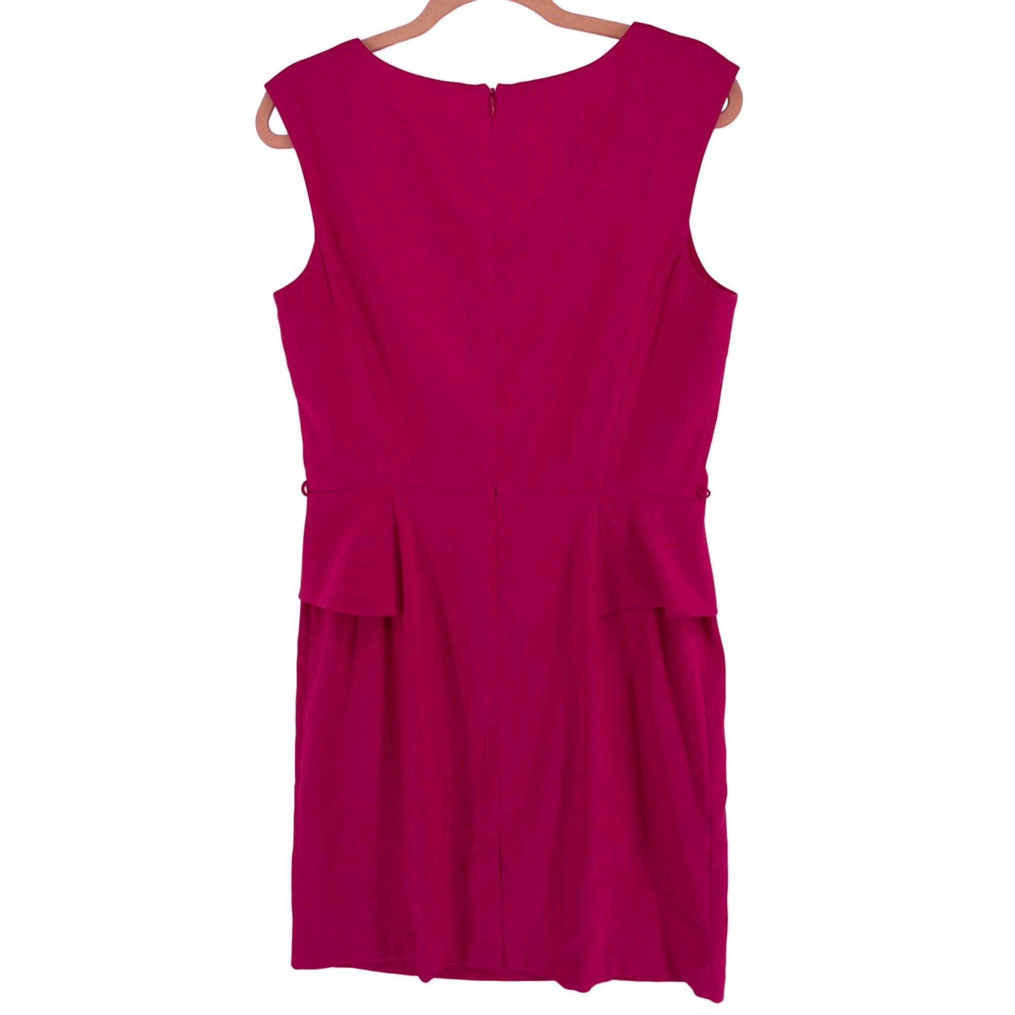 AGB Dress Women's Size 12 Fuchsia Pink Sleeveless Shift Dress