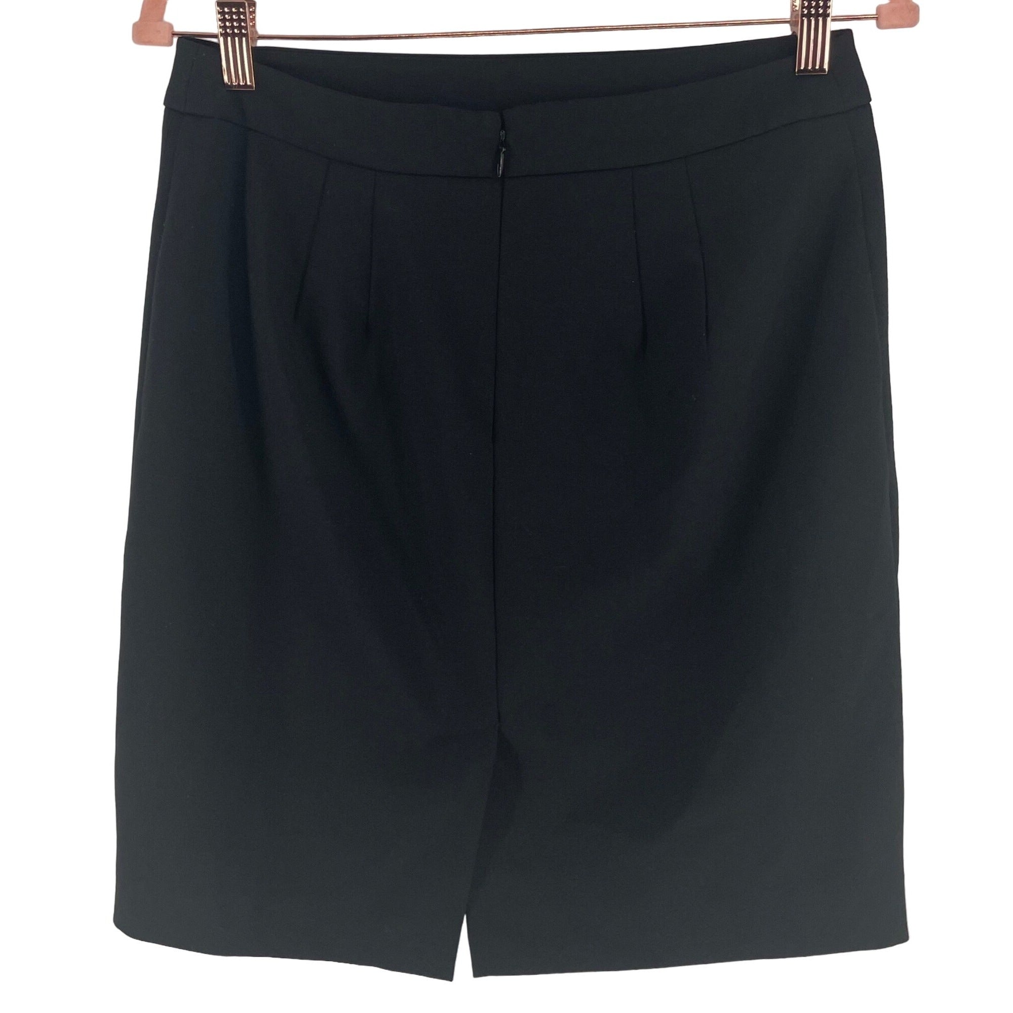 LOFT Petites Women's Size 6P Black Pencil Skirt