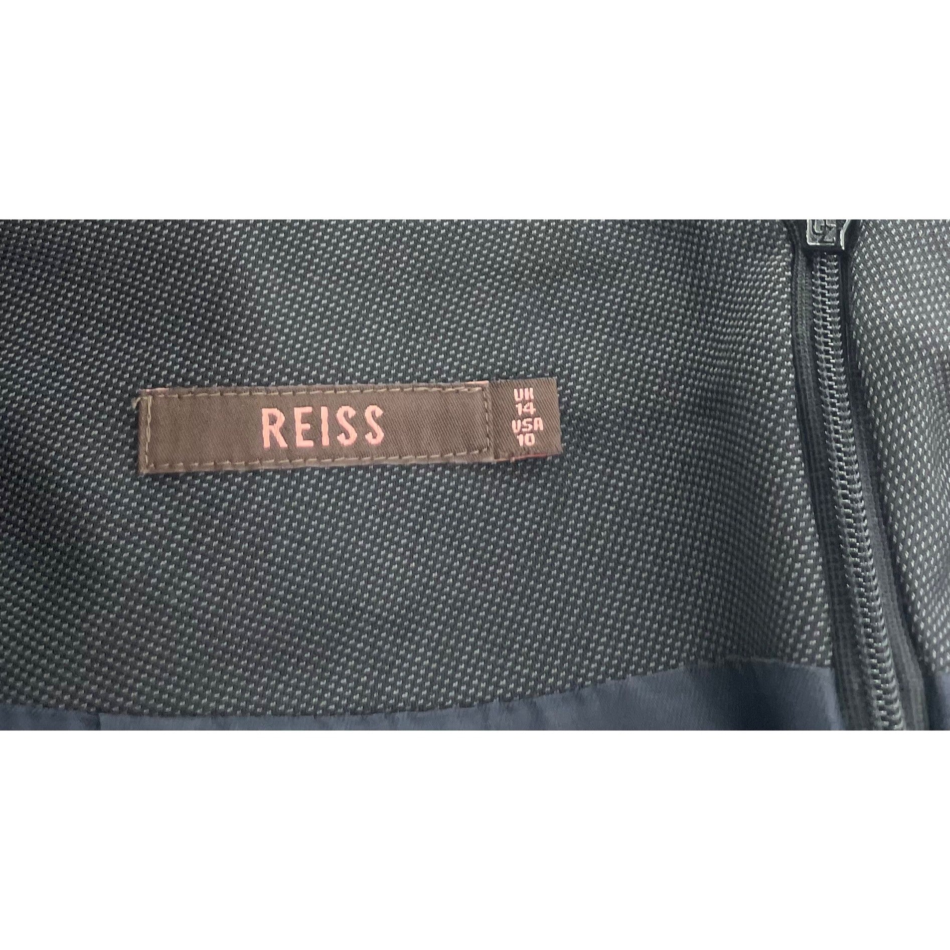 REISS Women's Size 10 Grey Pencil Office Pencil Skirt