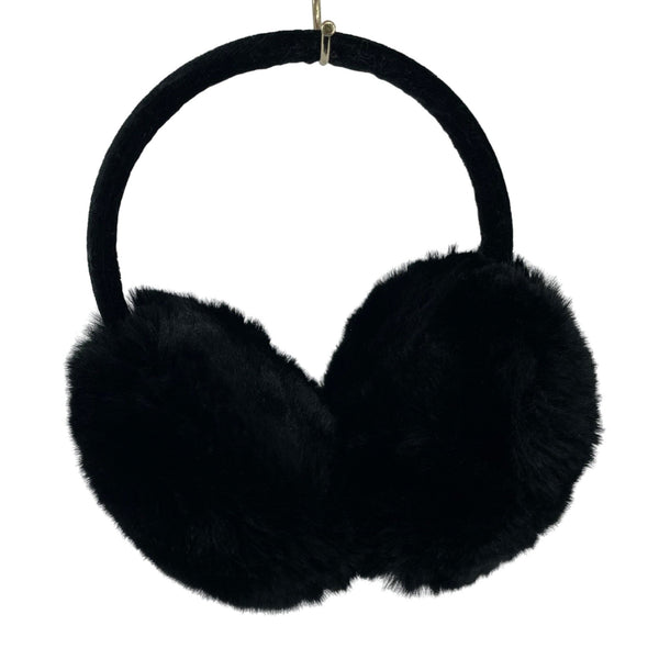 H&M Divided Women's Black Faux Fur Soft Winter Earmuffs