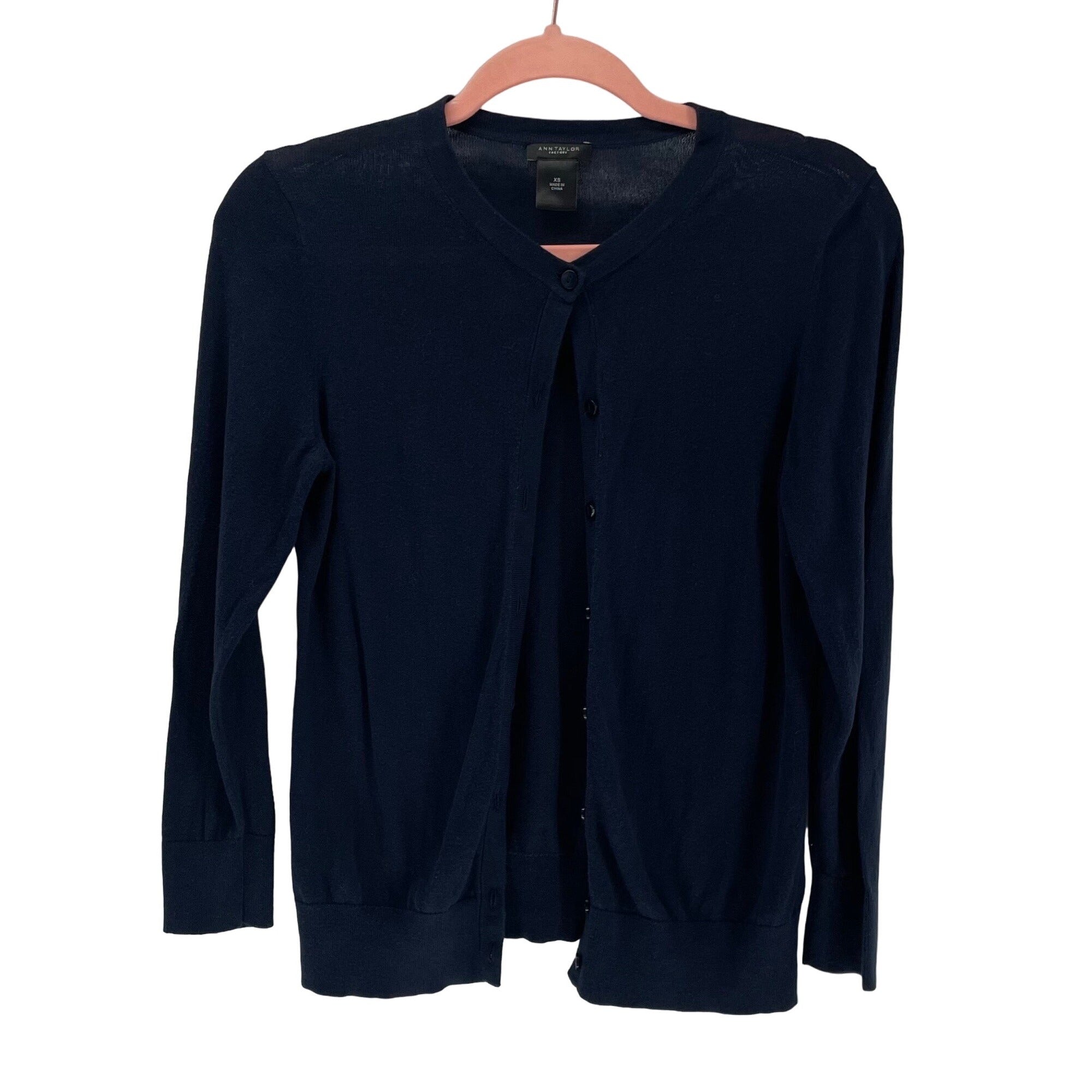 売れ筋商品|||ノクチューン ニット&セーター アウター レディース Women's Buttoned Knitwear Cardigan Navy Women's Knit Cardigan Long Sleeve Sweater Asymmetric Side