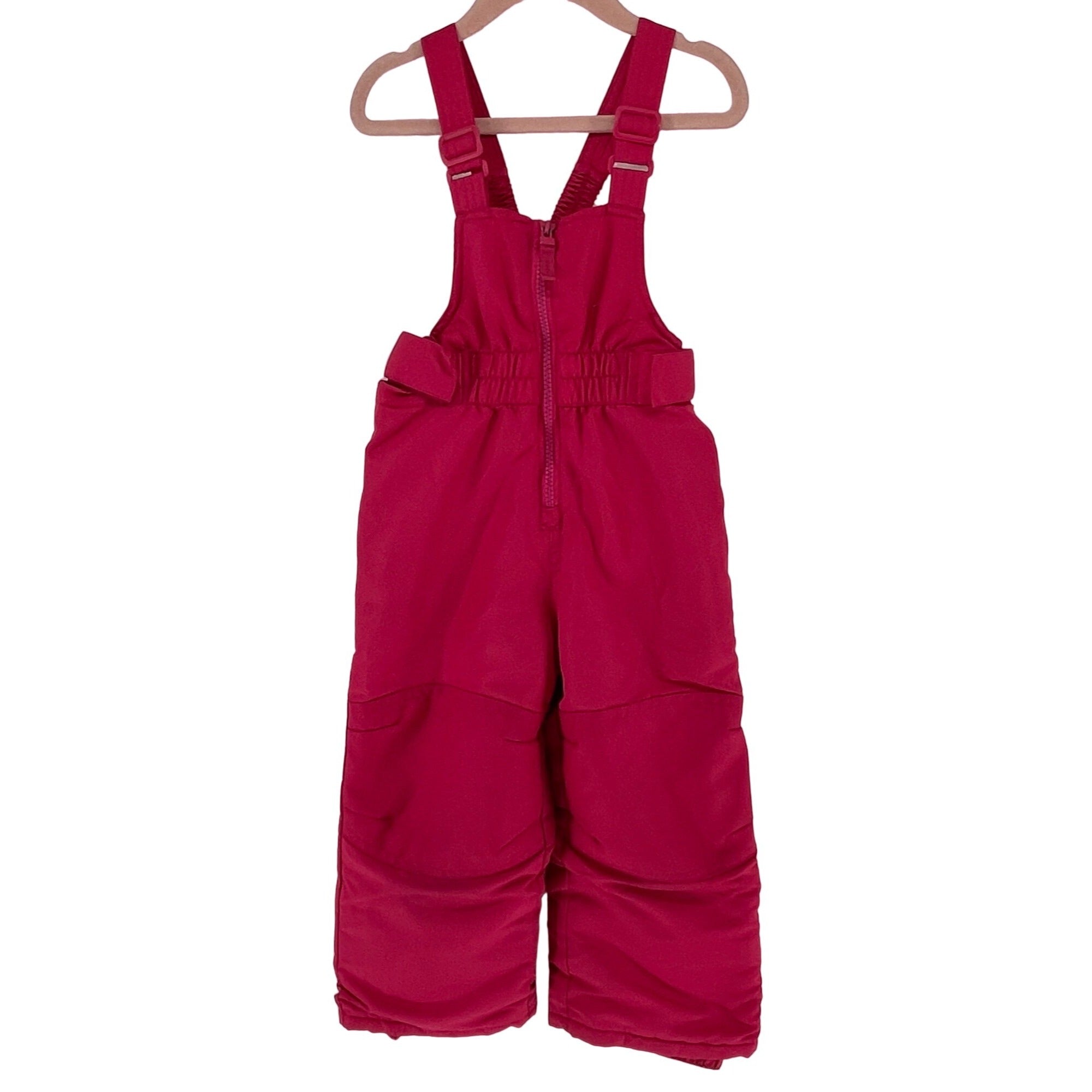 Cat & Jack Girl's Size 2T Fuchsia Pink Puffer Jumpsuit Ski Suit