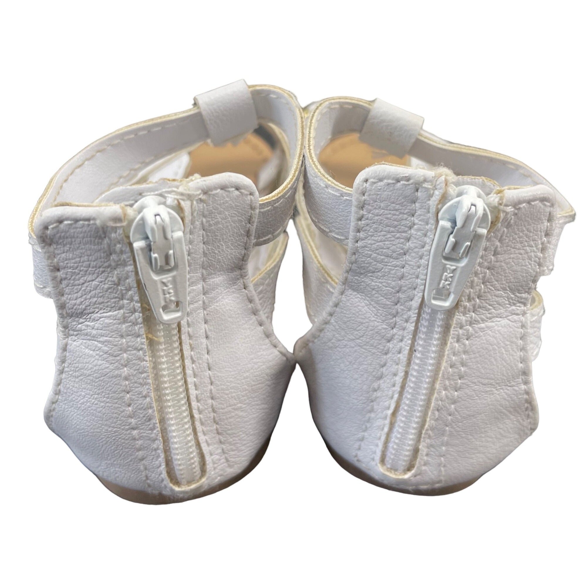 Koala Kids Girl's Size 4 White Flat Sandals