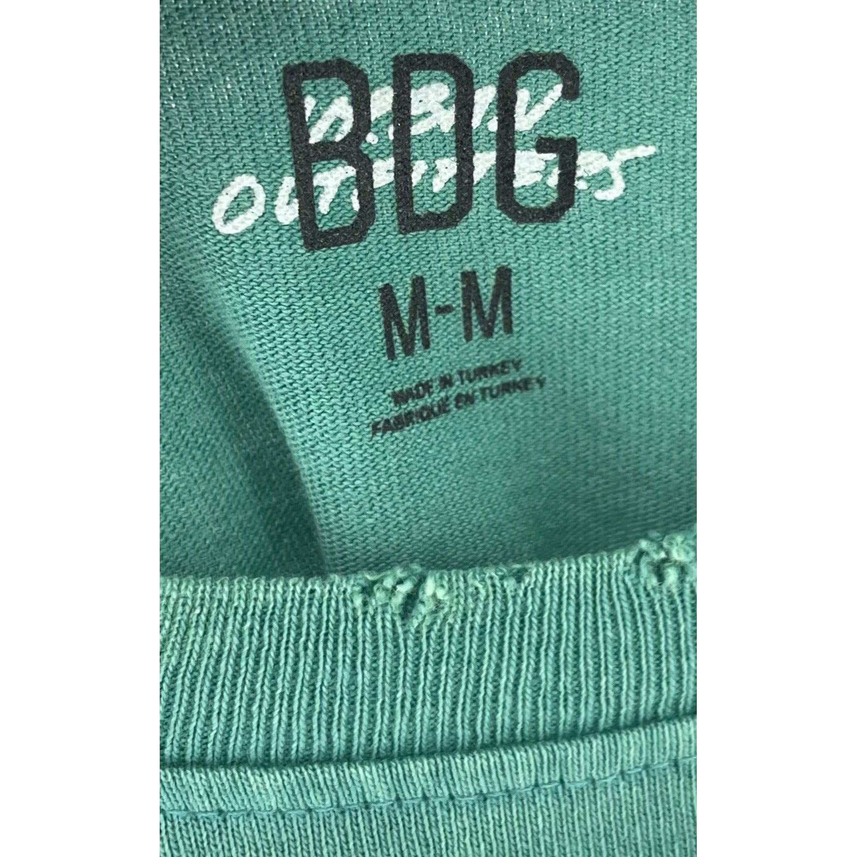 NWT Urban Outfitters BDG Men's Size Medium Seafoam/Mint Green Crew Neck T-Shirt