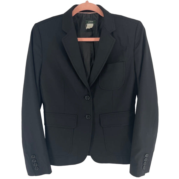 J. Crew Women's Size 2 Black Business Suit Blazer