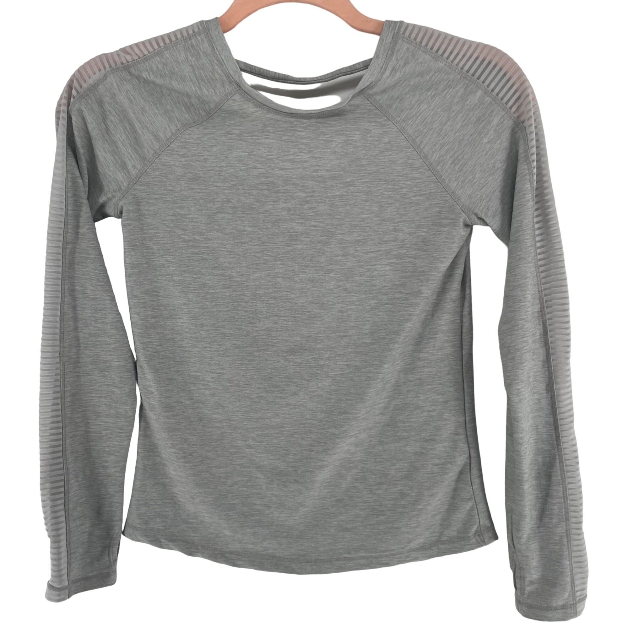 Old Navy Active Girl's Size Large (Age 10-12) Grey Exercise Top