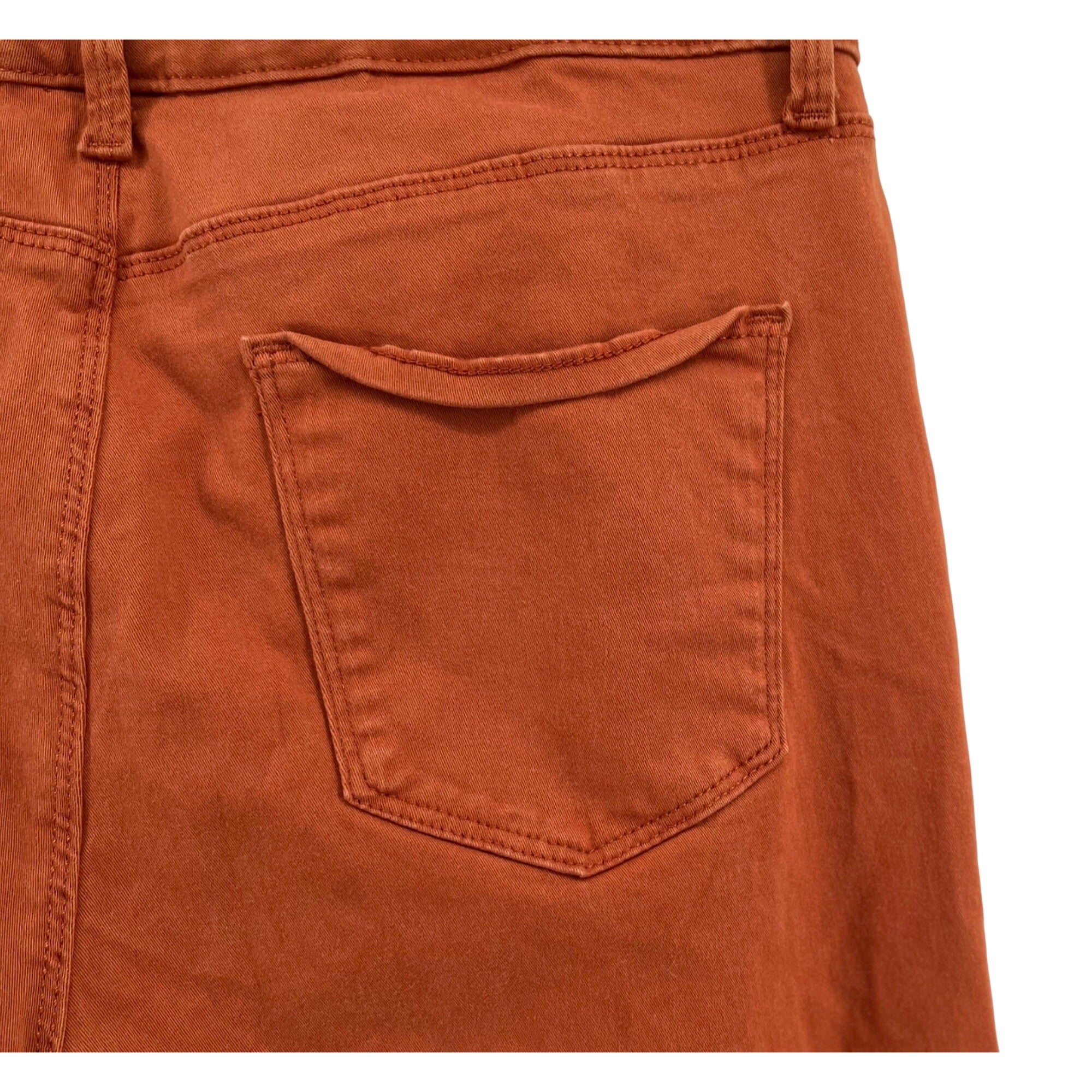 Charter Club Women's Size 10 Orange Denim Pants