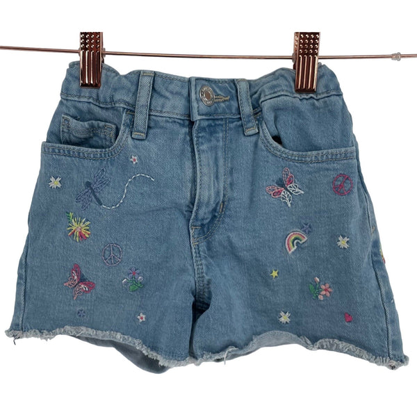 GAP Denim Girl's Size 7 Stretch High Waist Shorts