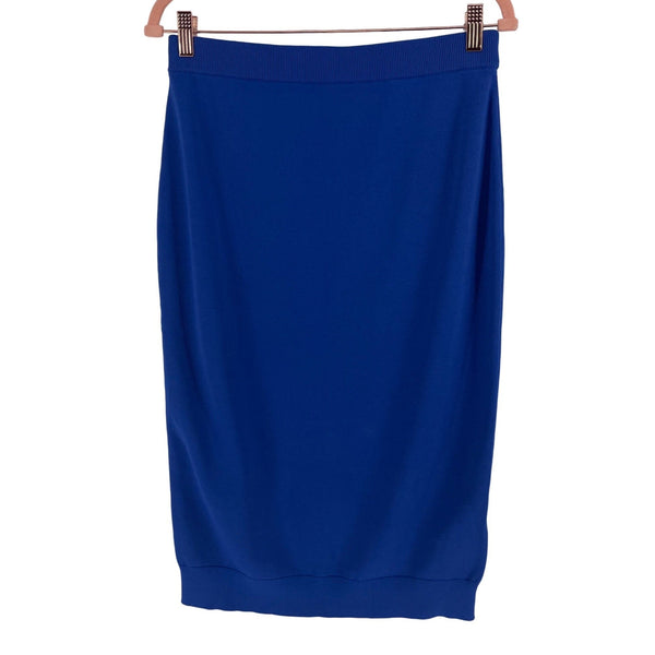 NWOT Michael Kors Women's Size Medium Cobalt Blue Stretchy Pencil Skirt