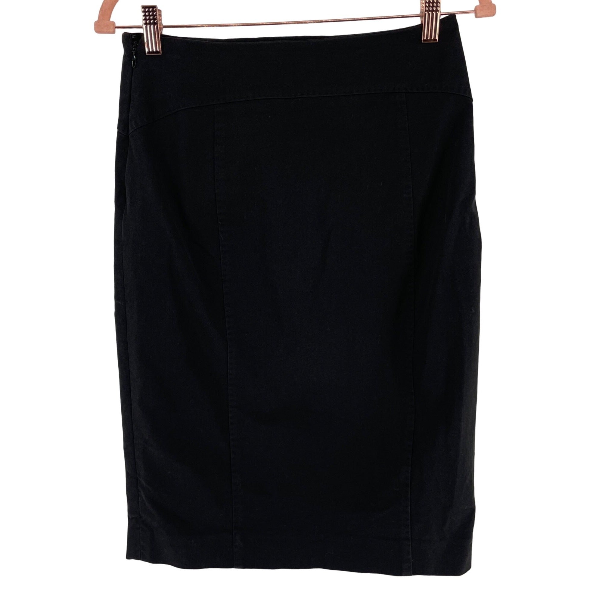 Banana Republic Women's Size 0 Black Pencil Skirt