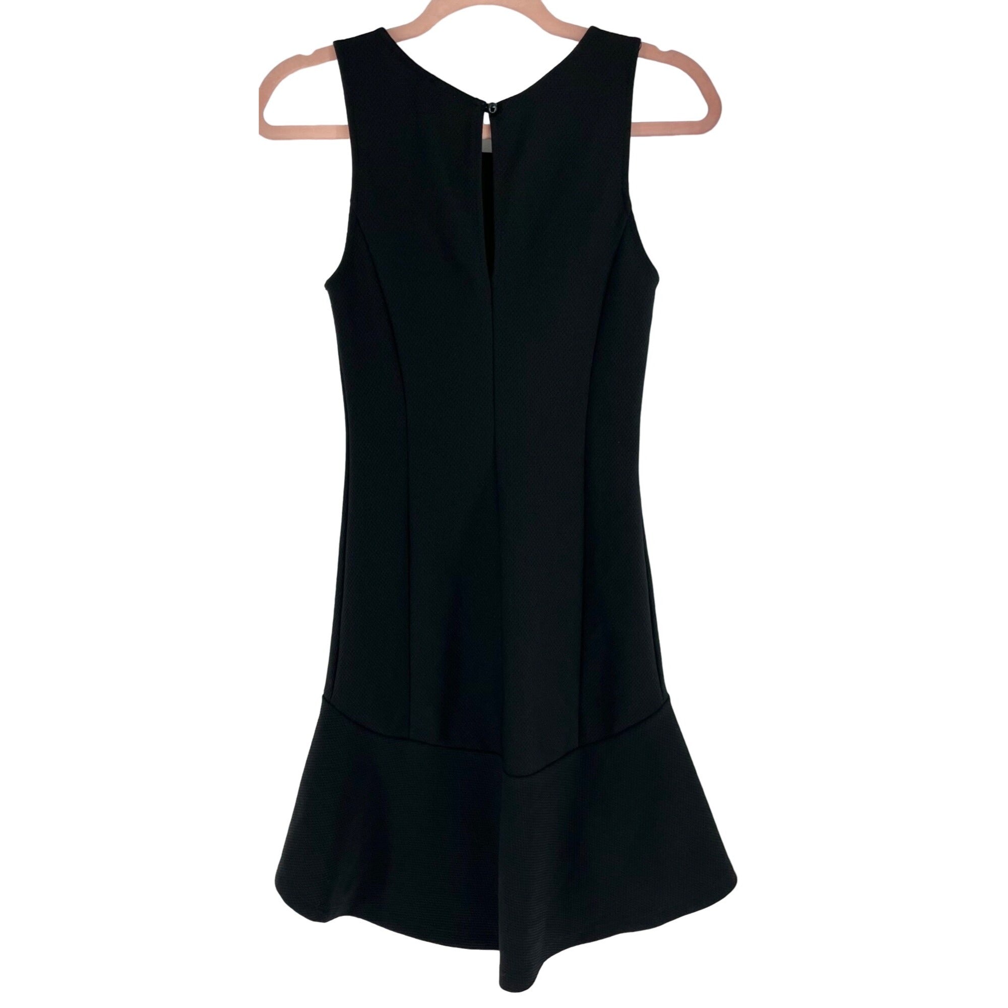 Lulu's Women's Size Small Black Midi A-Line Tank Dress