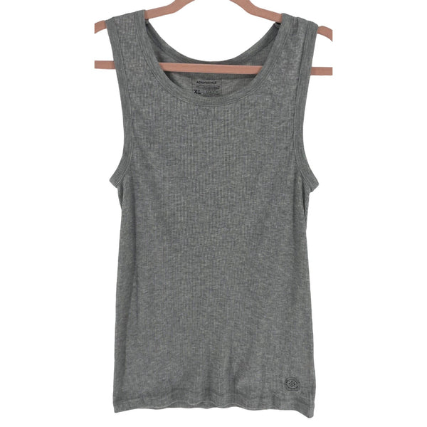 Aeropostale Women's Size XL Grey Tank Top