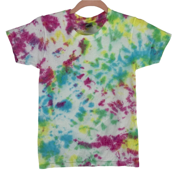 Gildan Women's Size XS Multi-Colored Tie Dye Ultra Cotton T-Shirt