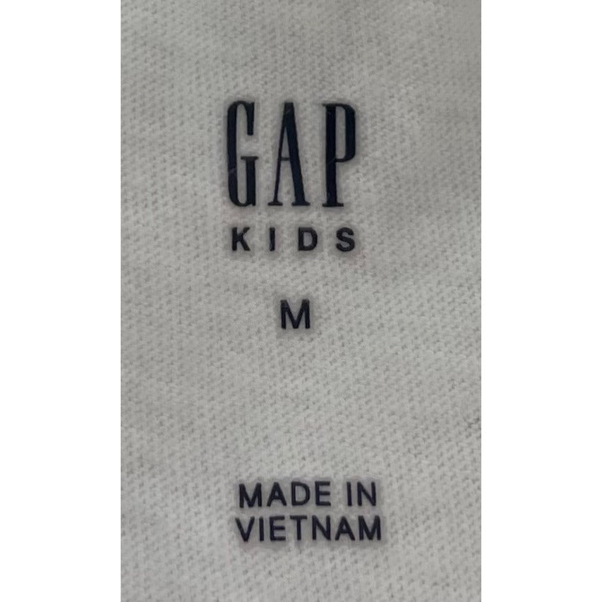 GAP Kid's Girl's Size Medium White/Multi-Colored Graphic Ice Cream T-Shirt