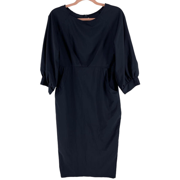 Women's Size Medium Navy Blue Dress