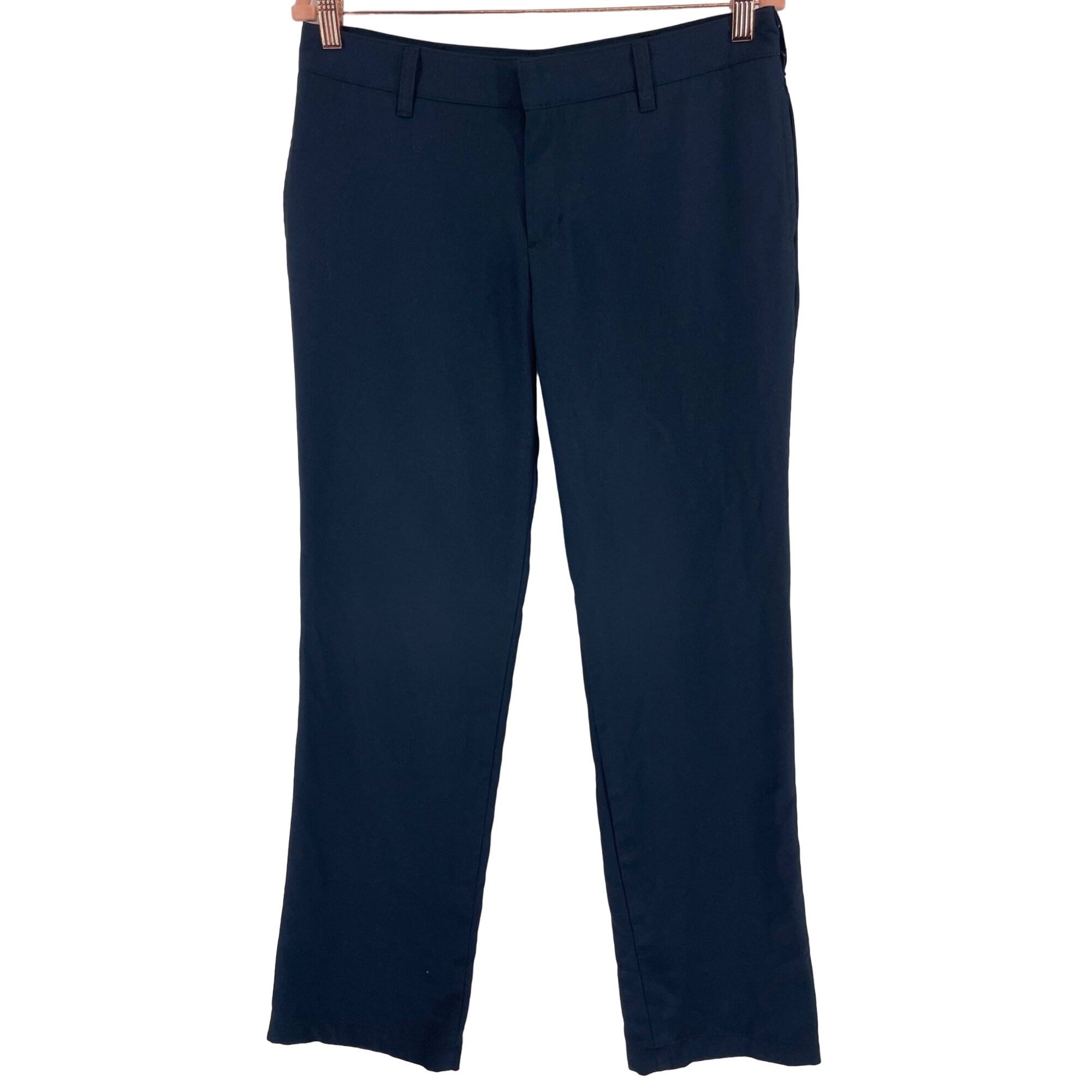 Flynn O'Hara Women's Size 11Jr Navy Straight Leg Business Pants