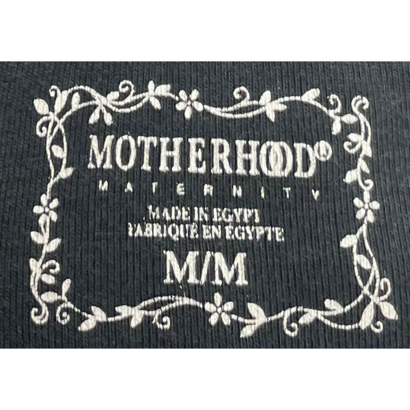 CLEARANCE Motherhood Women's Size Medium Black Pregnancy T-Shirt