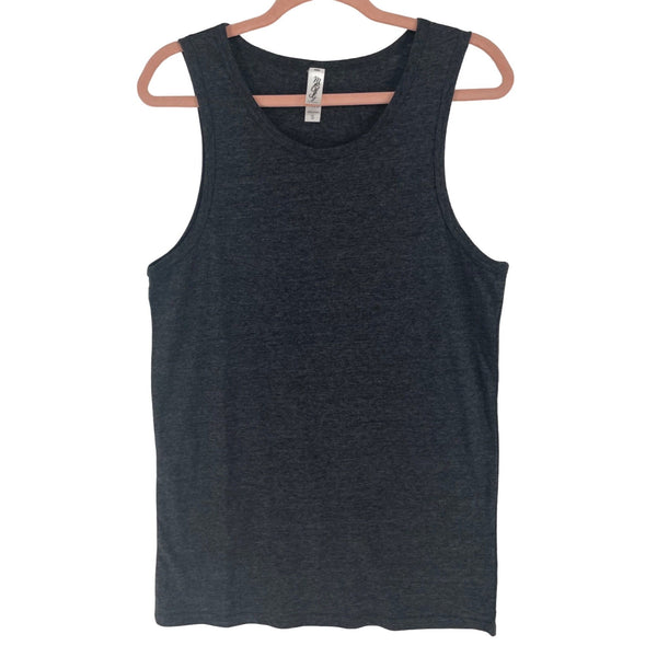 Marky G Women's Size Small Dark Grey tank Top