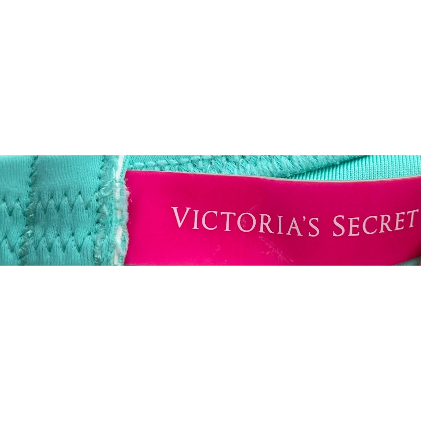 Victoria's Secret Women's Size 32D Teal Green Strapless Bikini Top