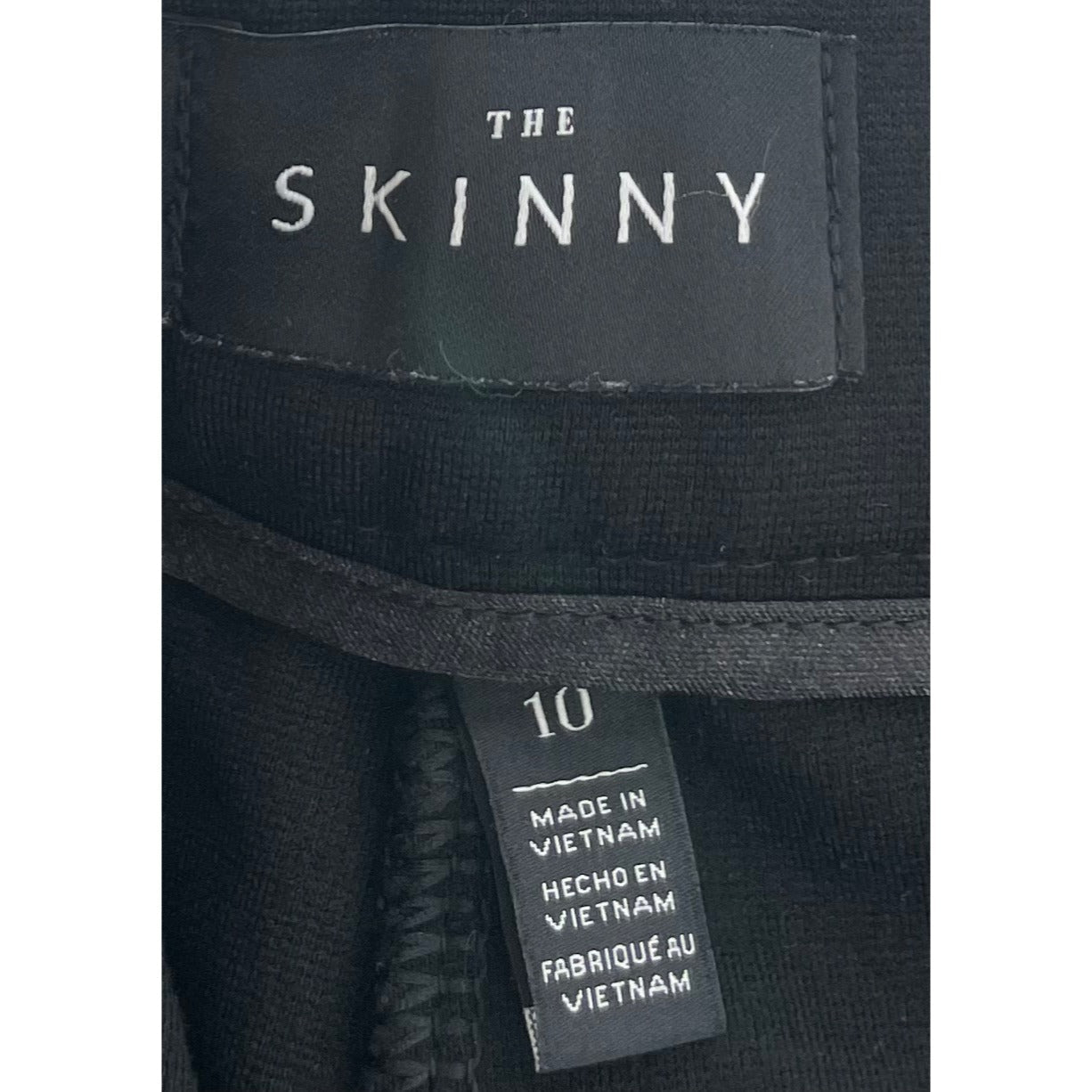 The Skinny Women's Size 10 Black Skinny Stretchy Leggings