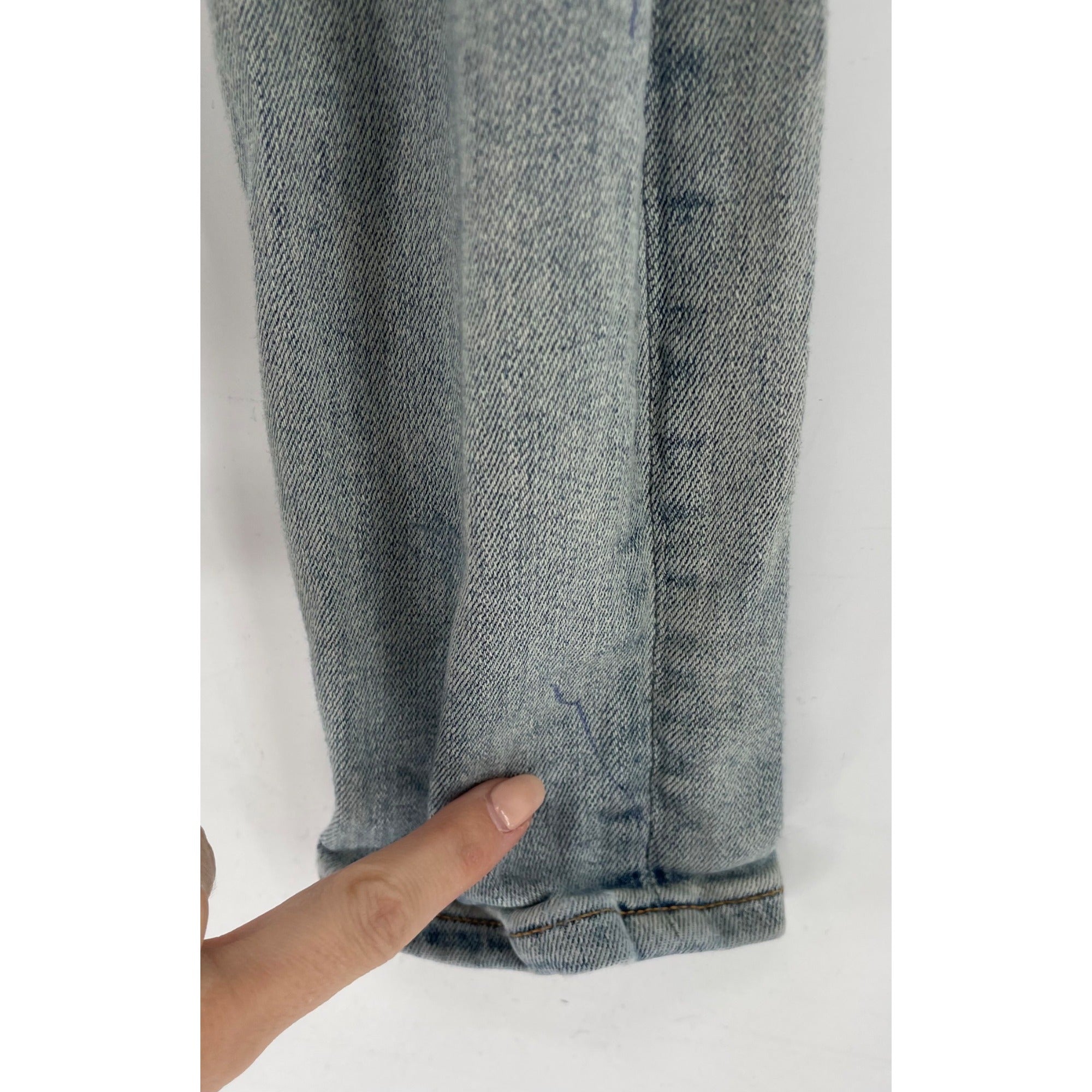 Rag & Bone Women's Size 24 (00) Distressed Faded Denim Skinny Blue Jean Pants