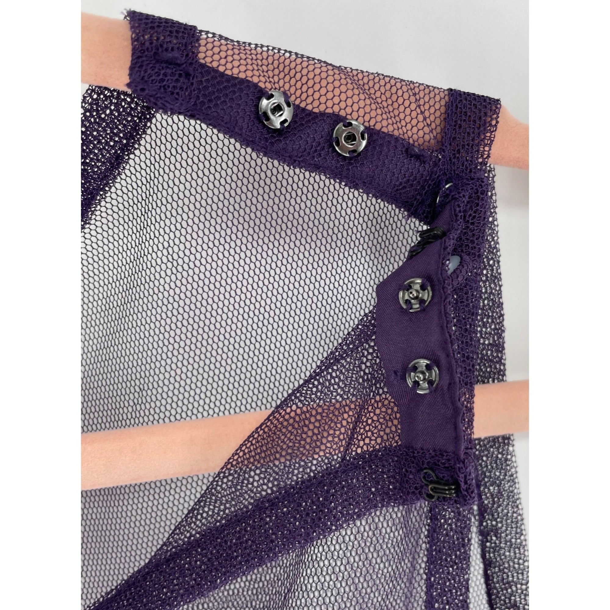 Vera Wang White Women's Size 14 Purple Sleeveless Formal Mini Dress