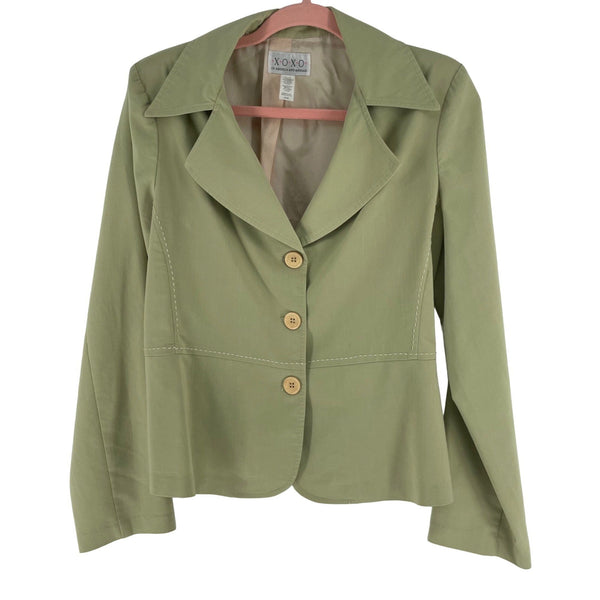 XOXO Women’s Medium Lime Green Vintage Blazer