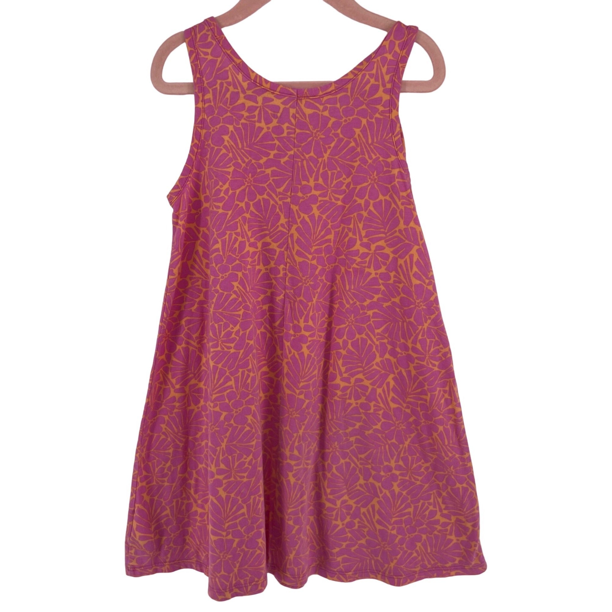 GAP Kids Size Small Girl's Pink & Orange Sleeveless A-Line Summer Dress