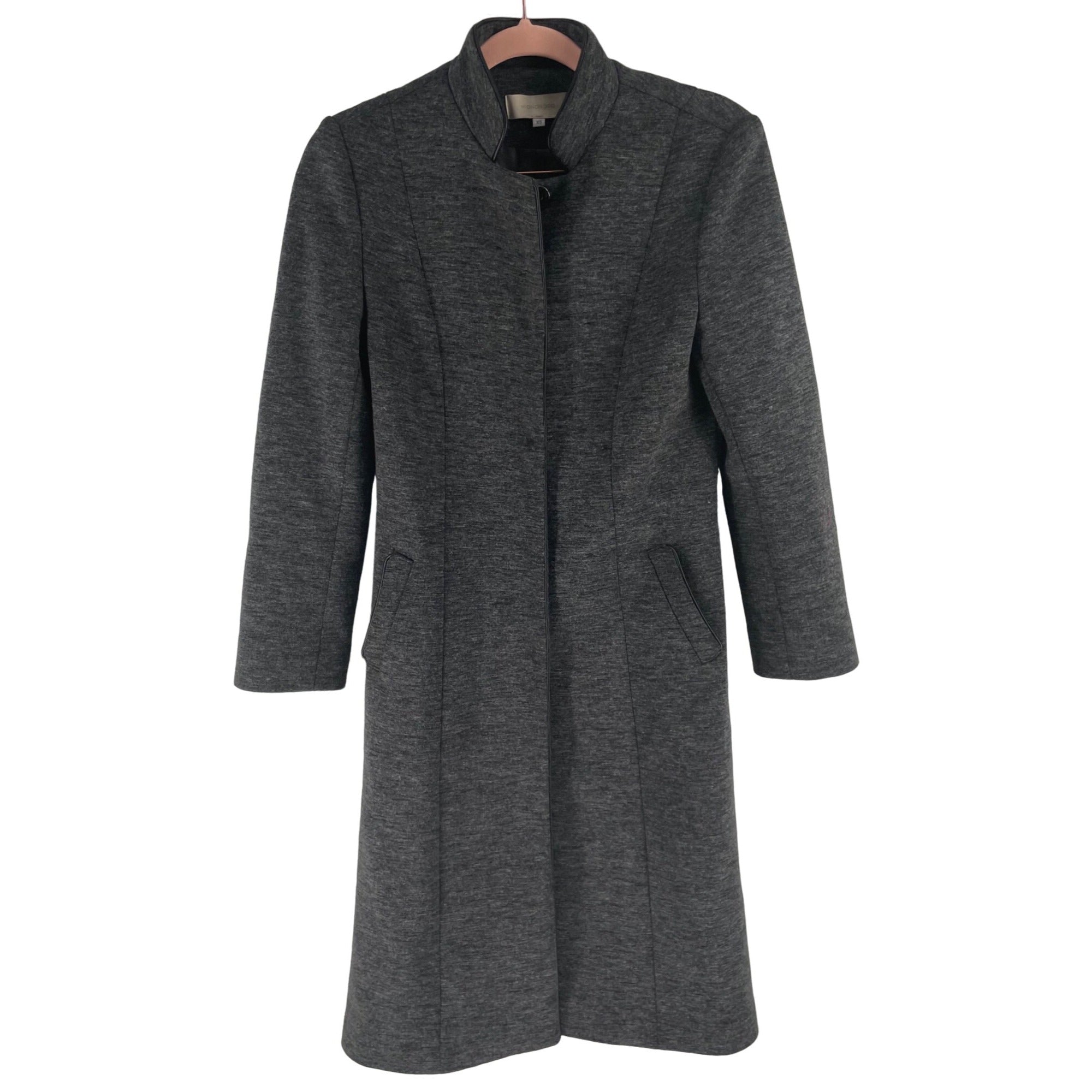 Mignon Doo Women's Grey Trench Coat